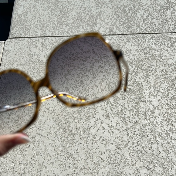 Vintage Oversized 70s Sunglasses Tortoise Shell Large Mod Sunglasses - Picture 9 of 13